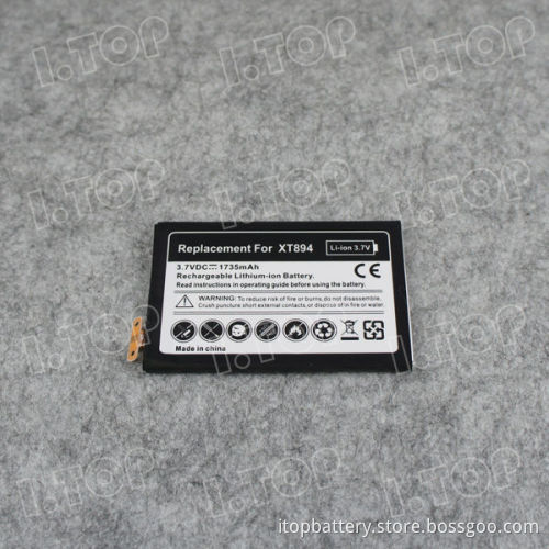 2014 Hot Selling 1735mAh Battery Replacement for Moto XT894 EB41